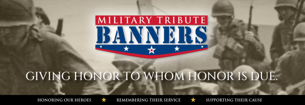 Military Tribute Banner